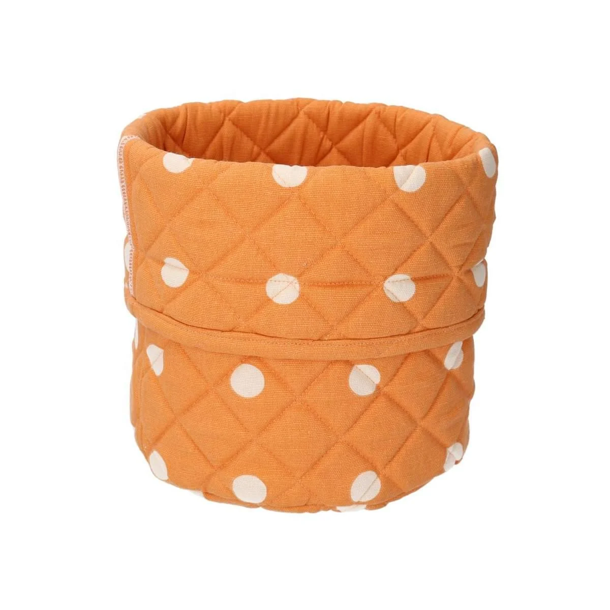 Portapane Unicoeraro Pois Arancio cm.16x18