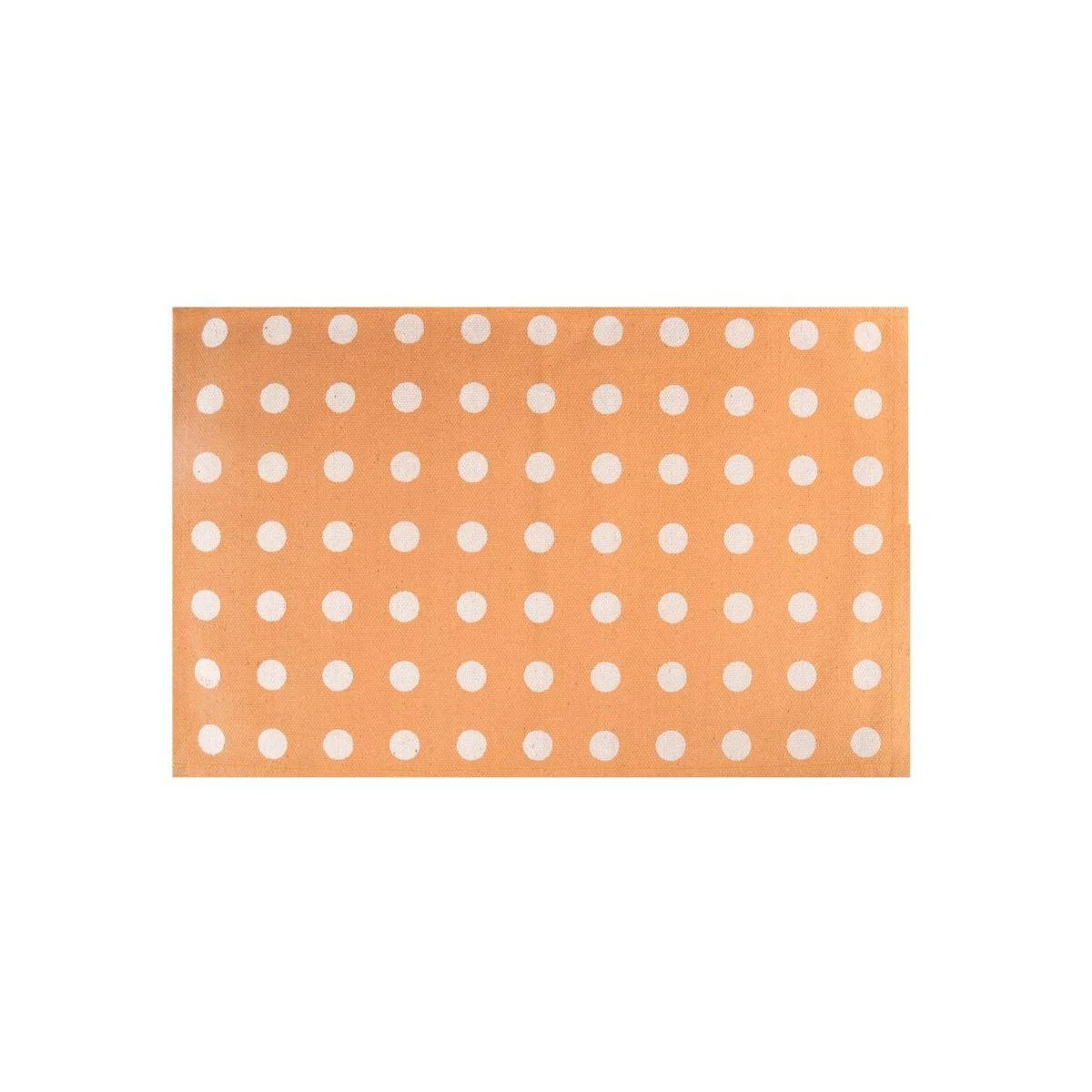 Tappeto cm.50x80 Arancione a Pois