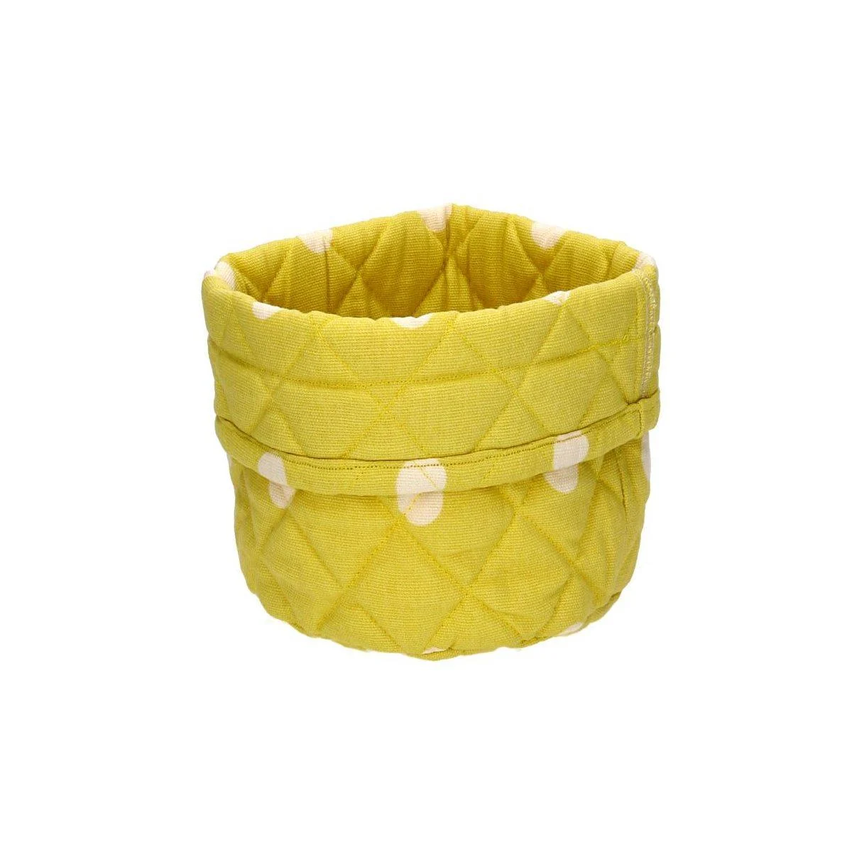 Portapane Unicoeraro Pois Giallo cm.16x18