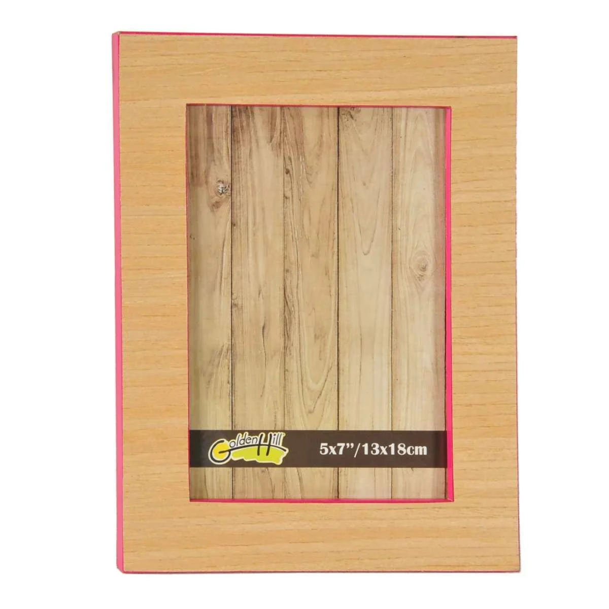 Cornice Legno cm.13x18 Legno Rosa