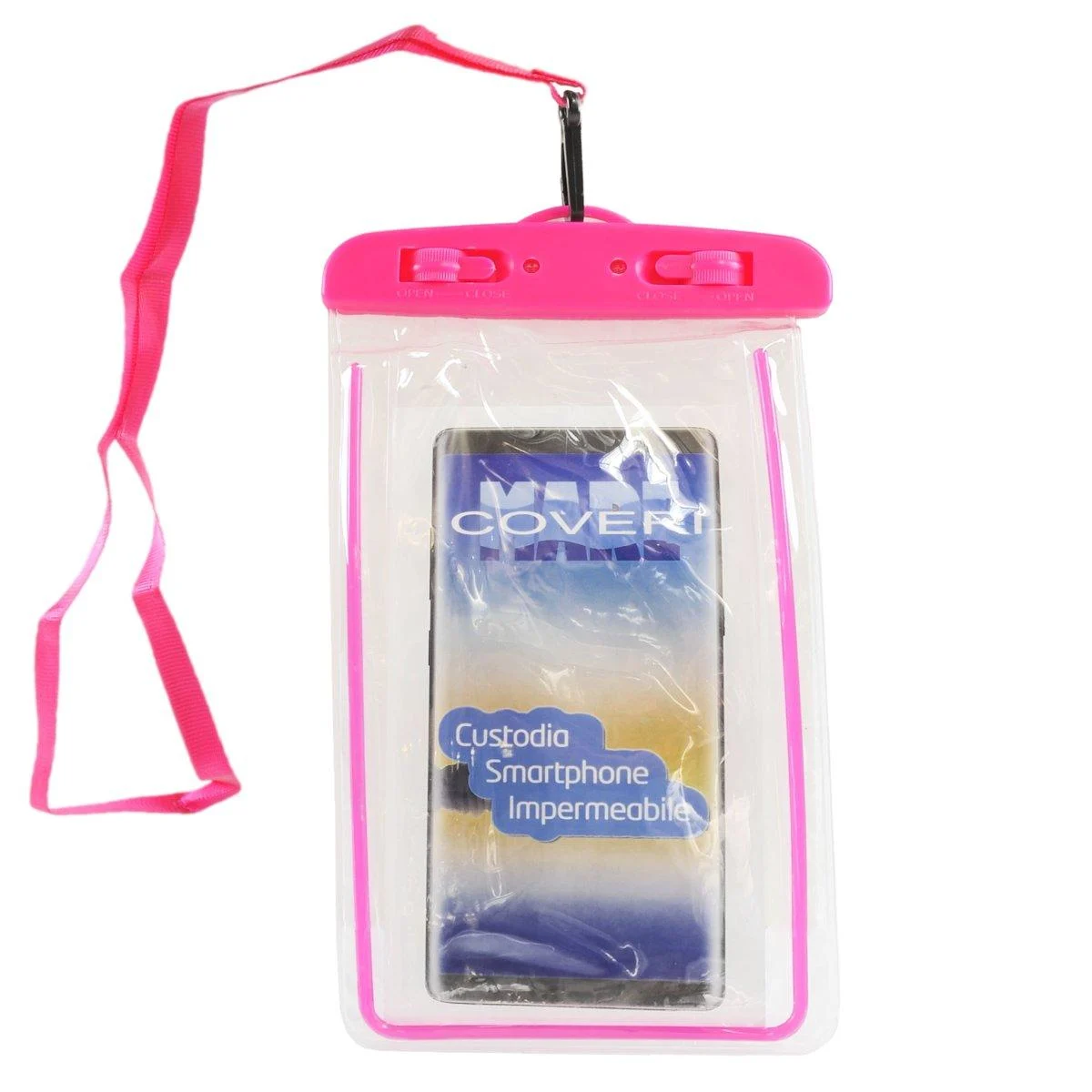 Porta Cellulare Impermeabile Rosa cm.10x20