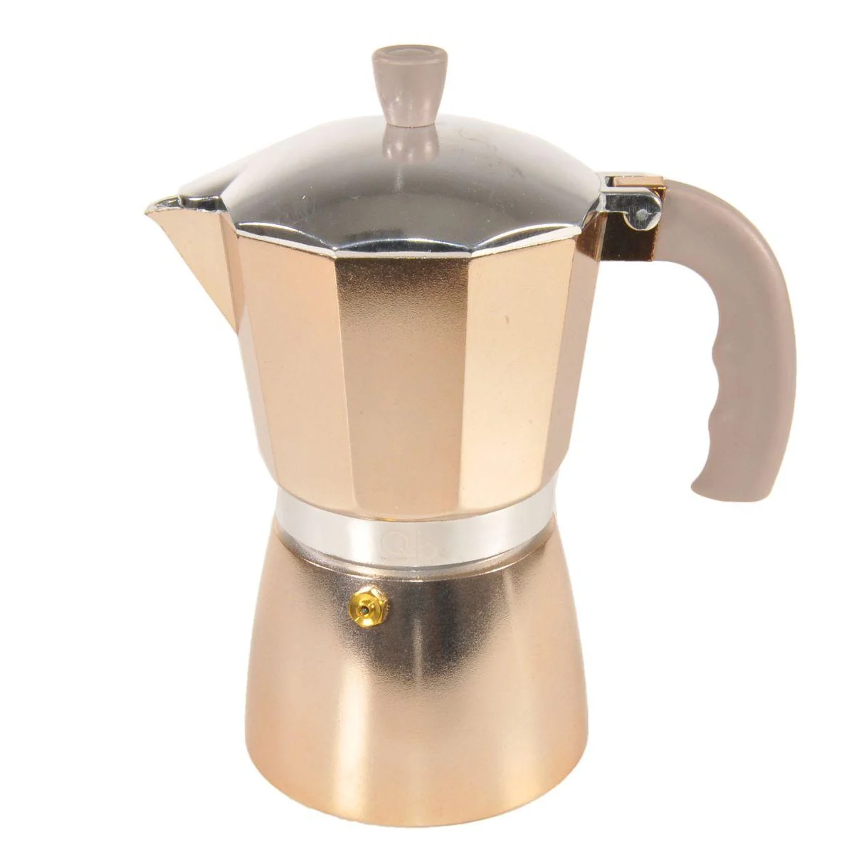 Caffettiera Moka Mopita 6 Tazze Black Code Gold