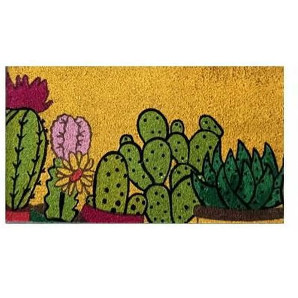 Zerbino cm.40x70 Cocco Cactus Multicolor