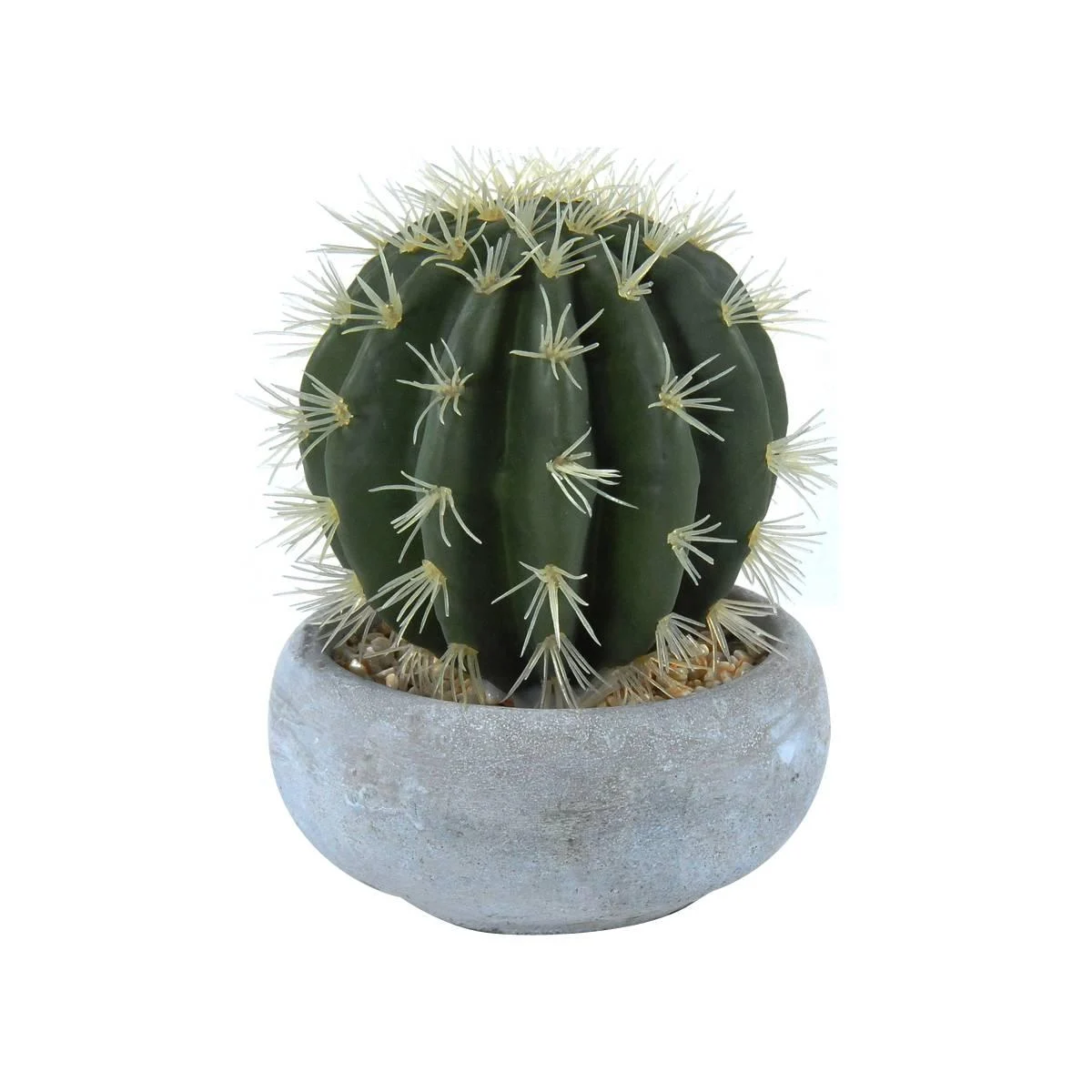 Fiore Vasetto Pianta Grassa cm.12,5x23