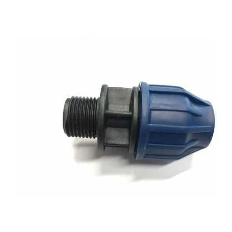 RACCORDO POLIETILENE M 1/2 X 16 PER TUBO IRRIGAZIONE (32312)