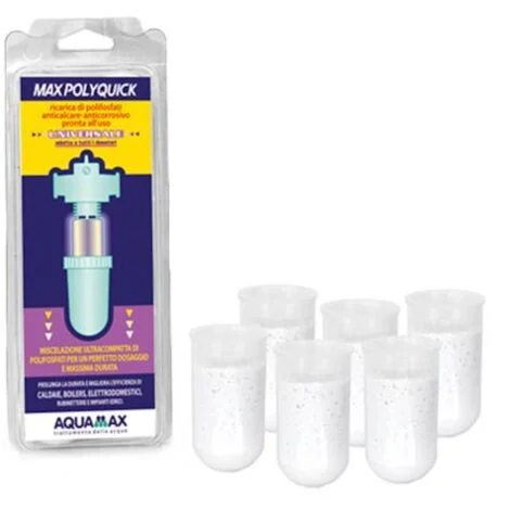 RICARICA POLIFOSFATI MAXPOLYQUICK PER DOSATORE 6 CARTUCCE DOSAMAX BLU (18911)