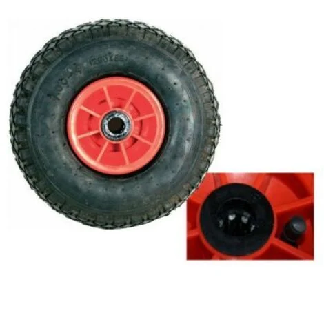 RUOTA PNEUMATICA PER CARRELLO CARRELLI PORTAPAPACCHI D.260 CON RULLI 29027