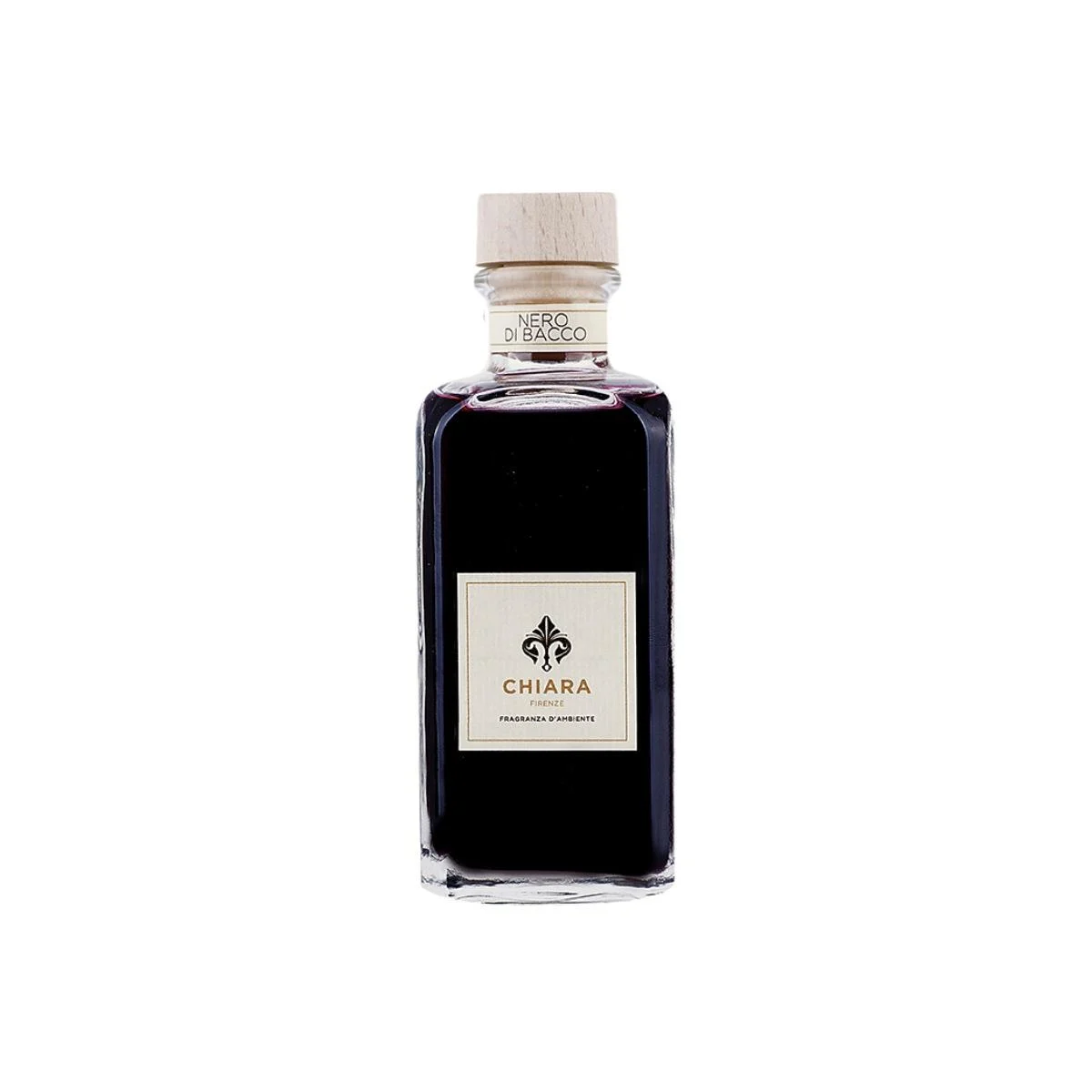 Profumatore Ambiente Chiara Diffusore ml.100 con Bast. Nero Bacco