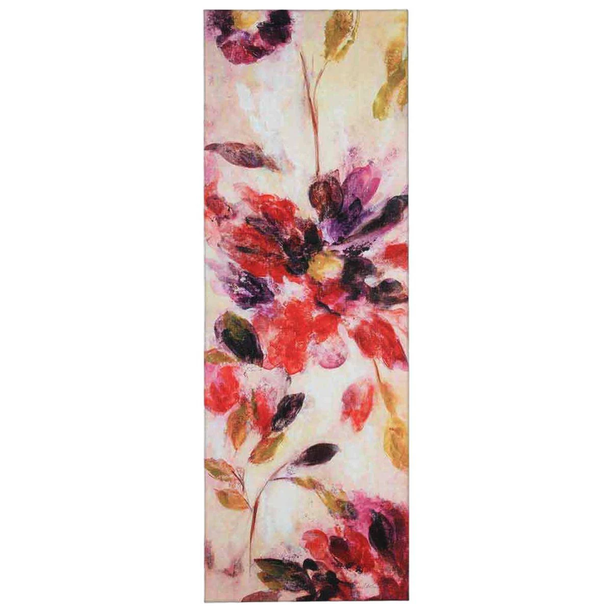 Quadro Tela Fiori cm.40x120
