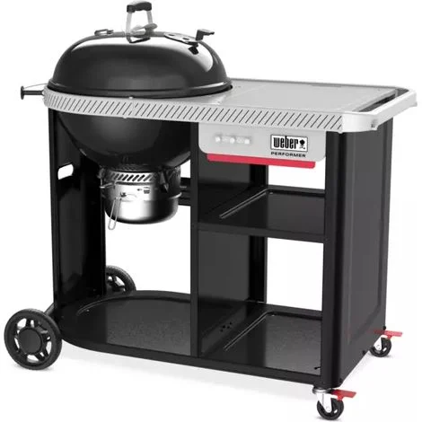 barbecue a carbone weber "performer premium" nero ø57 cm