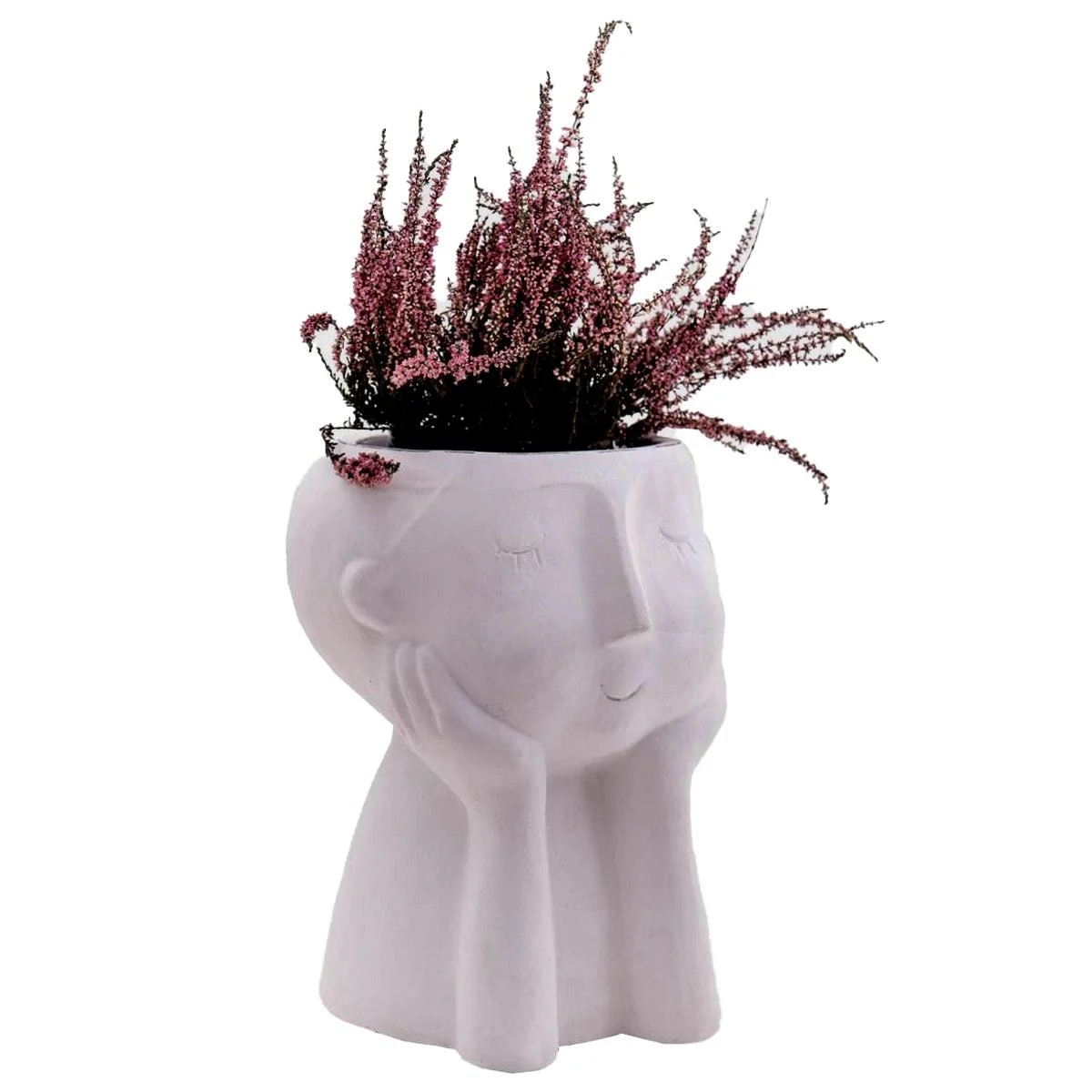 Vaso Terracotta Armonia Bianco cm.22,5x30