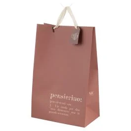 Busta regalo alta in carta 25x15x39 cm, Victionary Pensierino