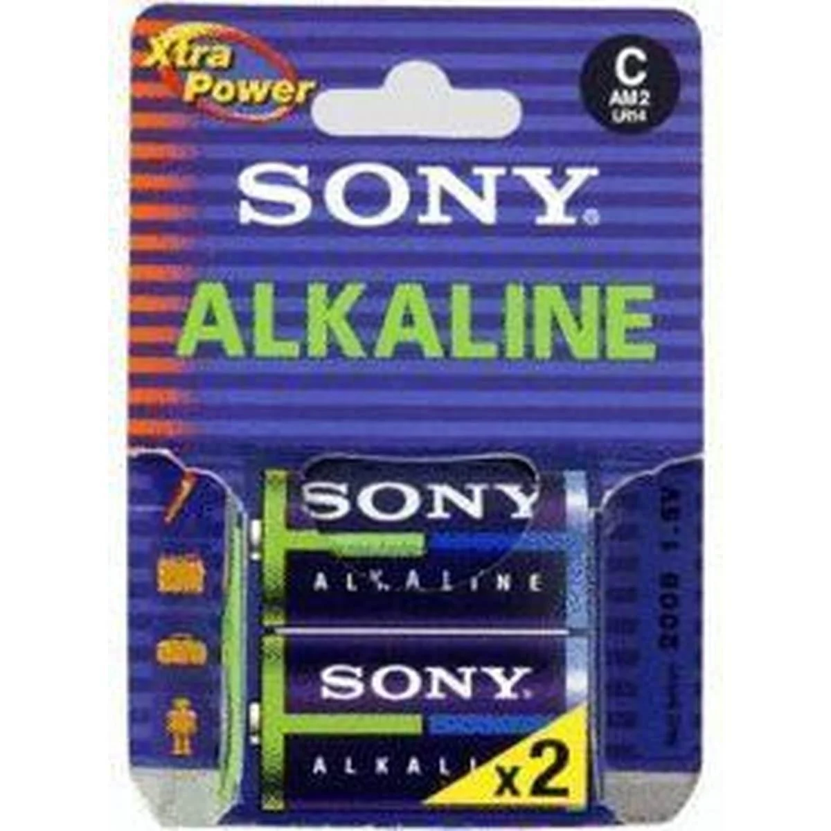 Batteria Mezza Torcia Sony Alkaline AM2 LR14