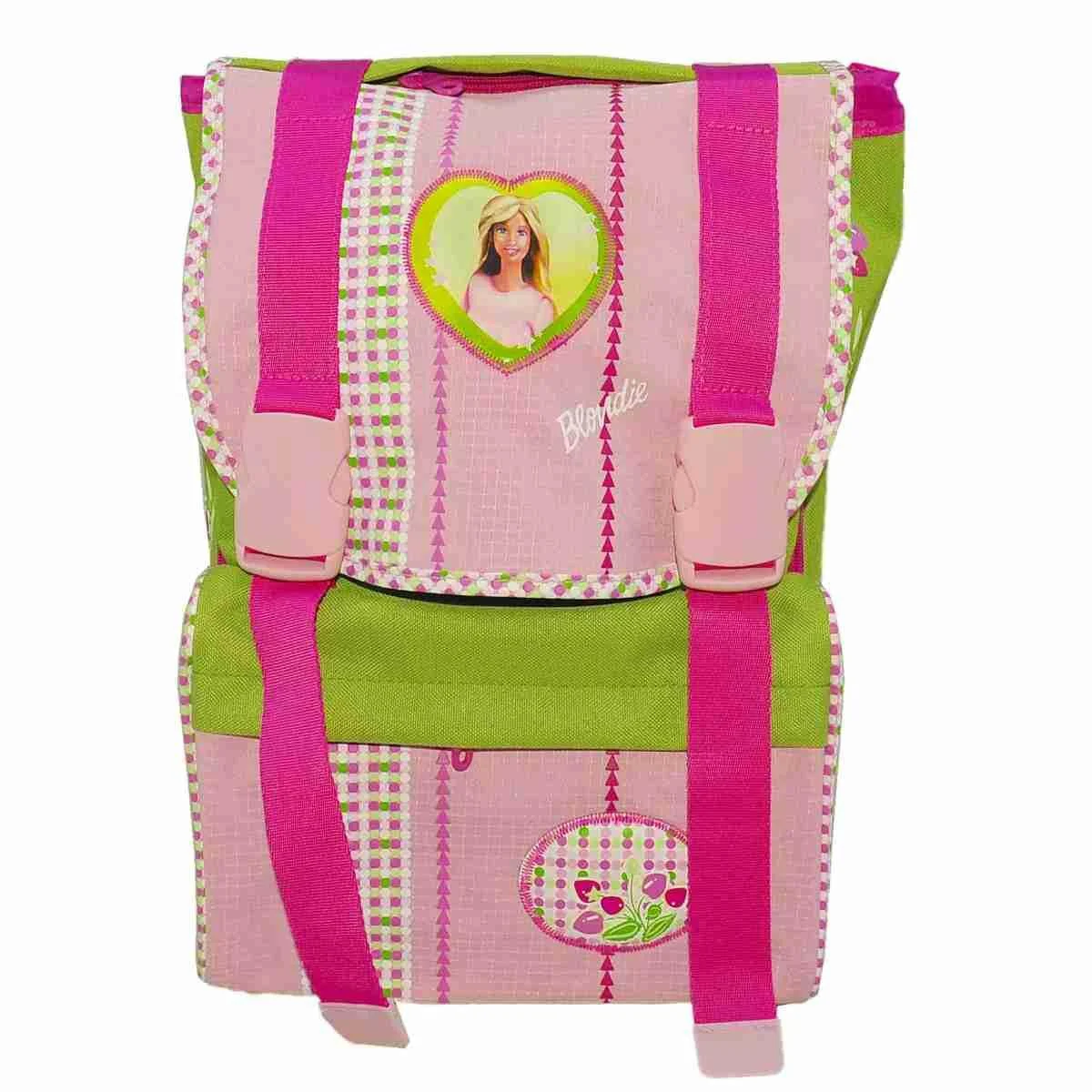 Zaino Medio Blondie Rosa/Verde cm.26x20x38 210-310