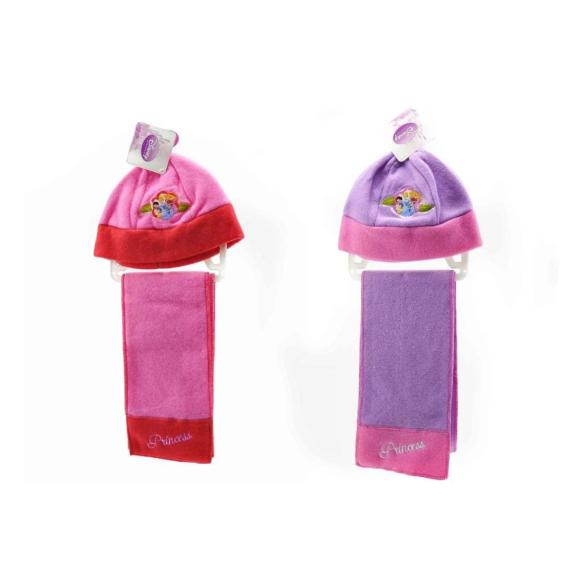 Cappello Princess con Sciarpa Invernale Assortiti