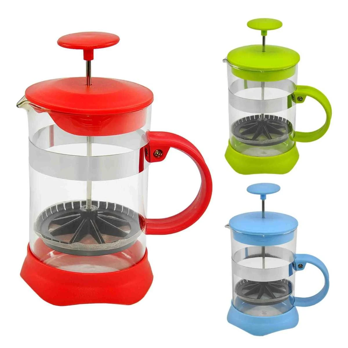 Cappuccinatore Tisaniera Vetro ml.800 3 Colori