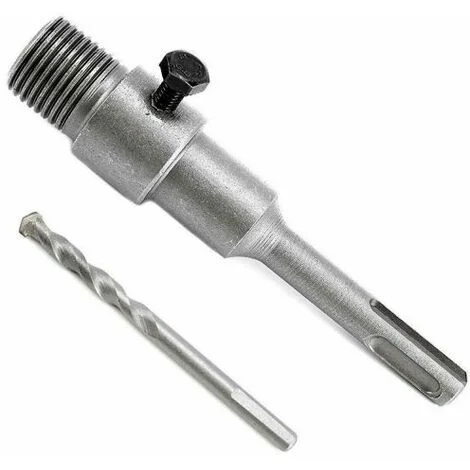 ASTA BARRA PER FRESA CAROTATRICE ATTACCO SDS PLUS 110MM LUNGHEZZA 11CM CON PUNTA