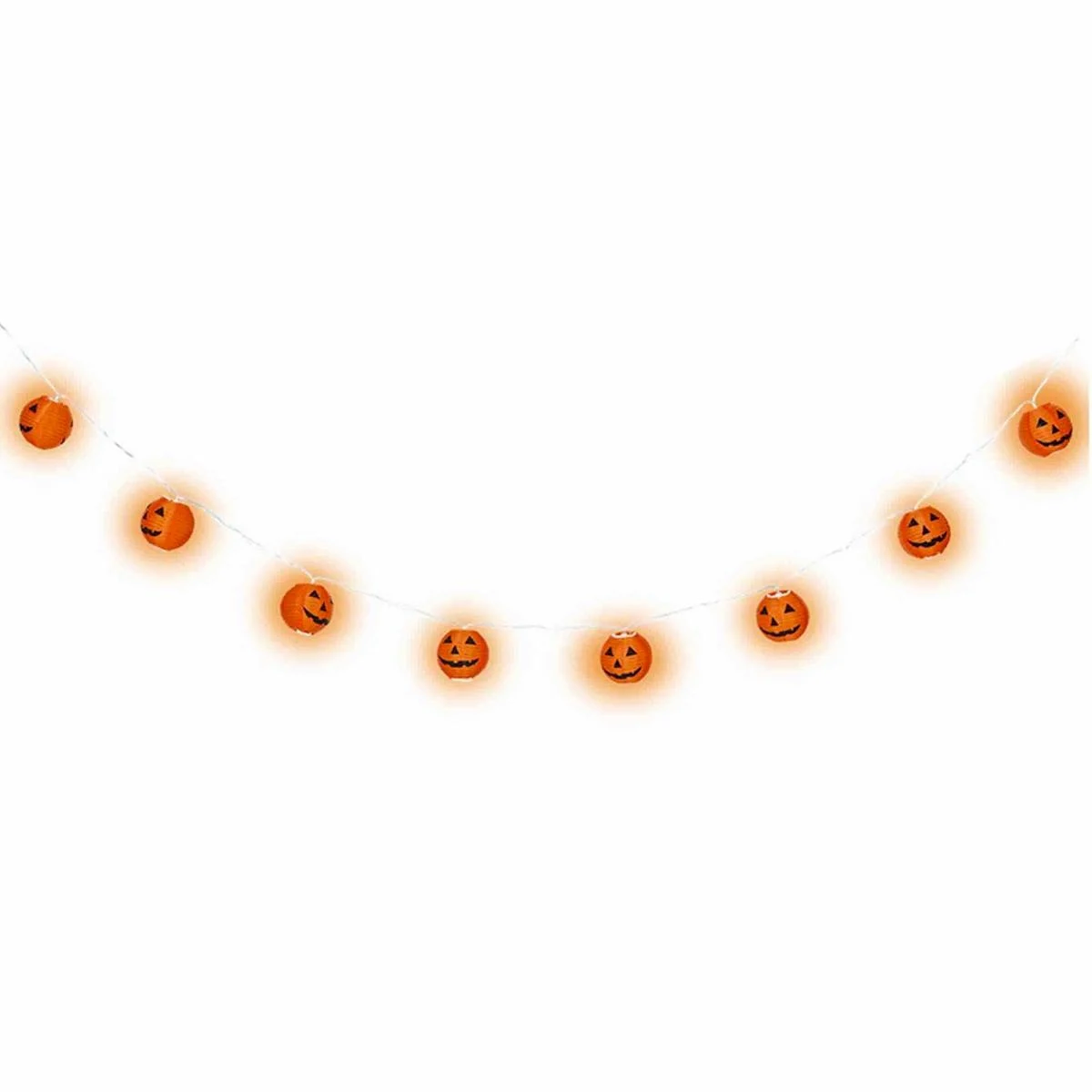 Festone halloween zucche luminose
