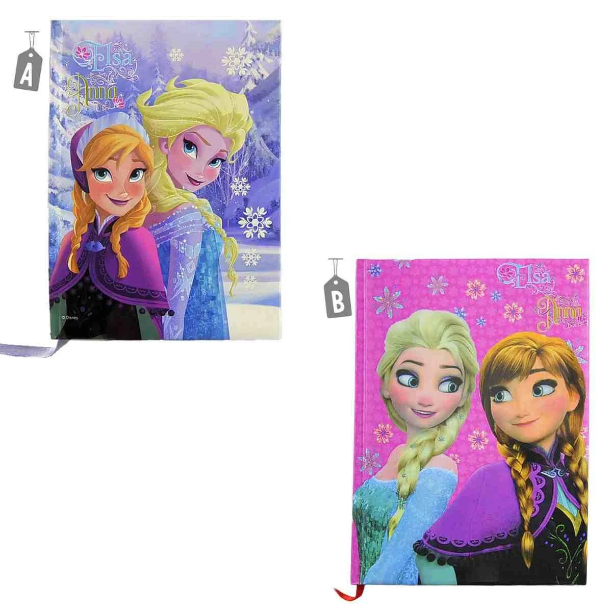Diario Frozen Elsa e Anna 2 Modelli