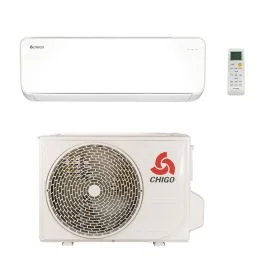 Climatizzatore Moon 12000 Btu, inverter e pompa di calore, Wifi, bianco, Chigo