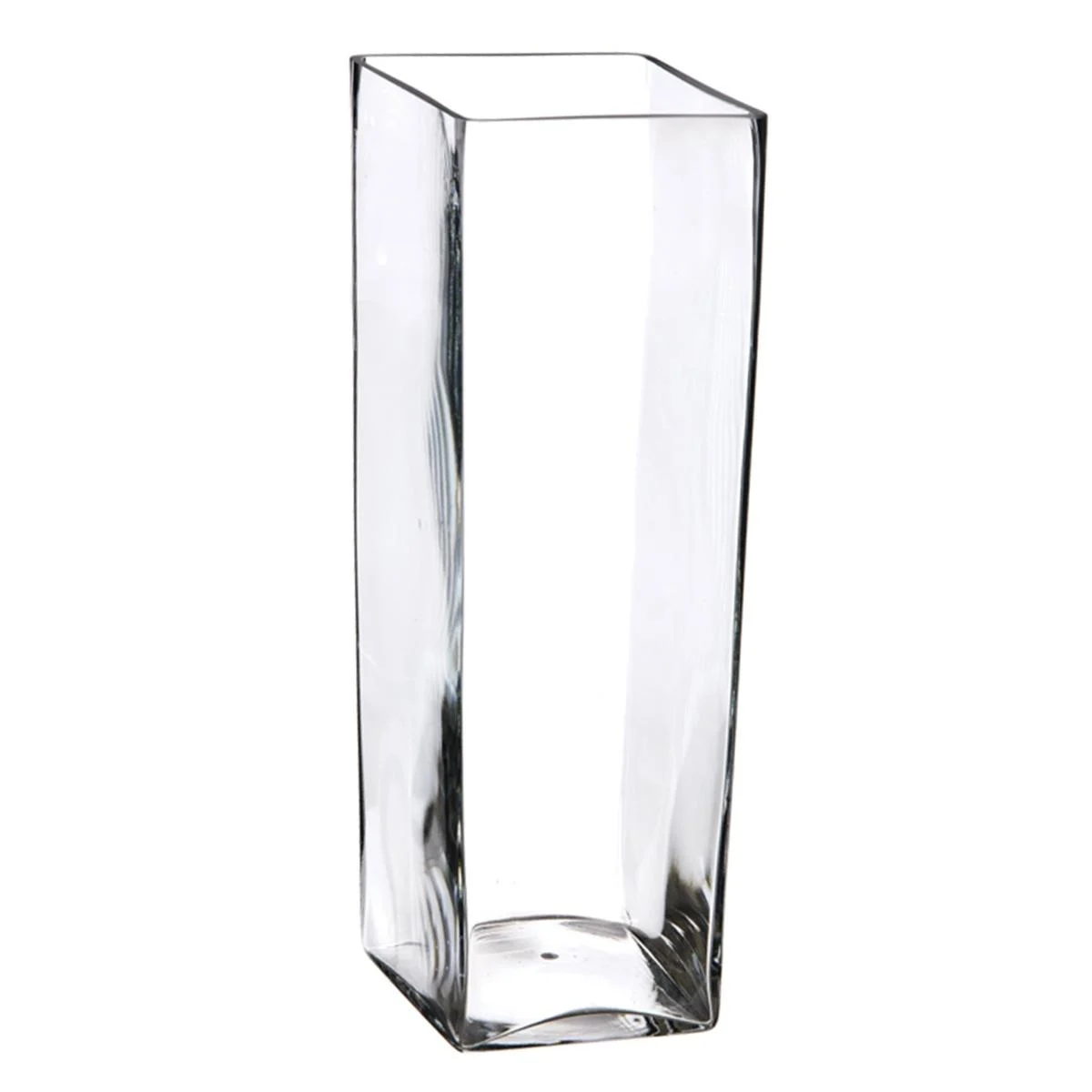 Vaso Vetro Cubo cm.17x17xh49,5