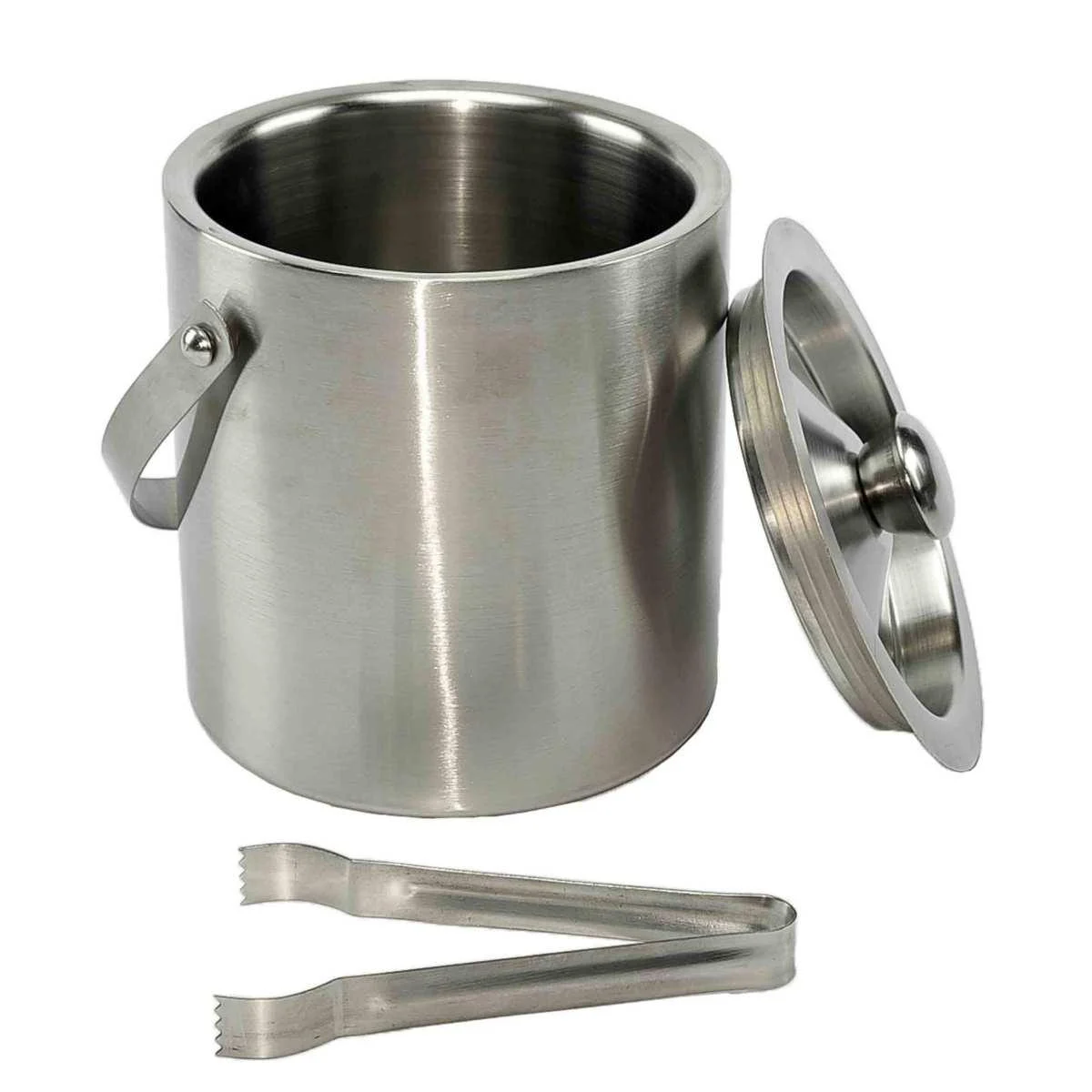Porta Ghiaccio Secchiello Inox cm.16xh18