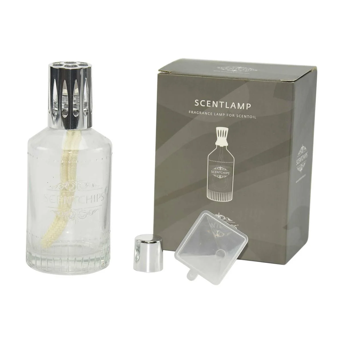 Diffusore Essenze Scentlamp Vetro Tras. 350ml