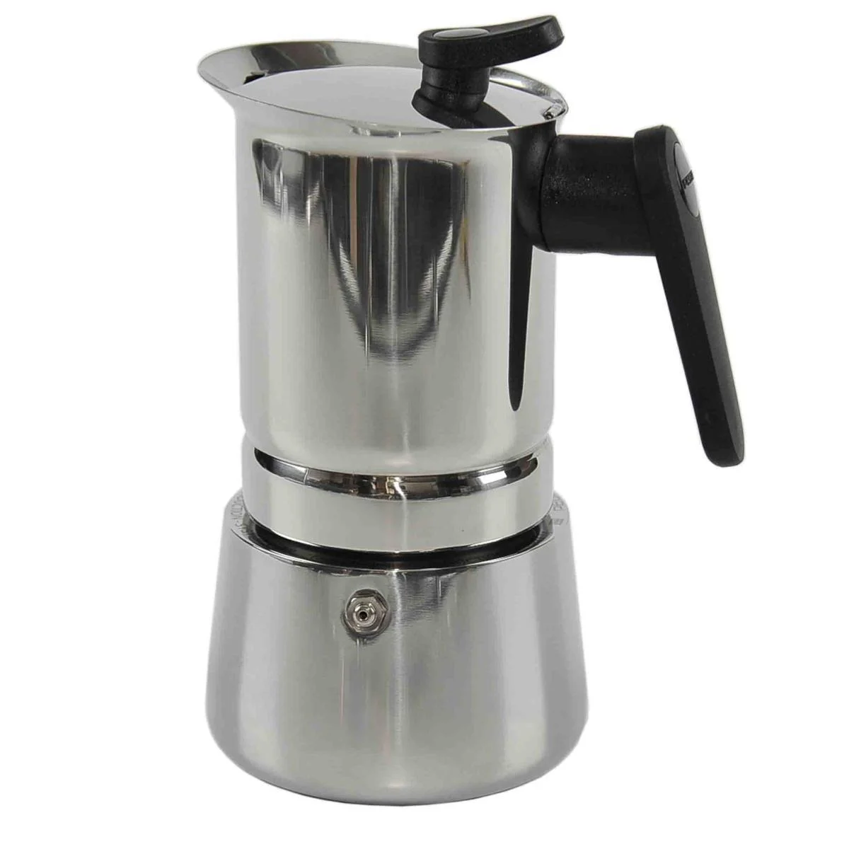Caffettiera Moka Pedrini 6 Tazze Inox Induzione