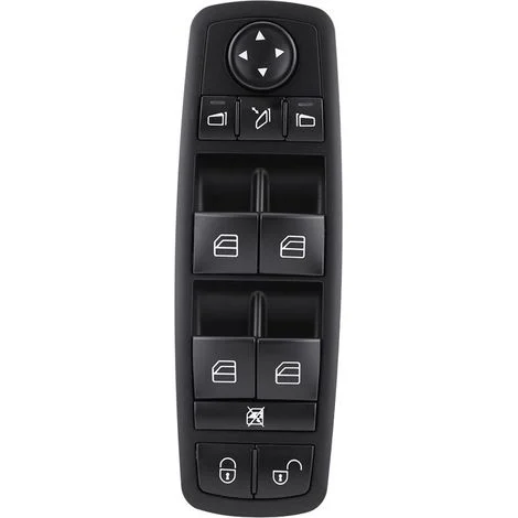 Interruttore principale alzacristalli elettrici per Mercedes Benz Classe A W169 e Classe B W245 1698206710-Crezuo
