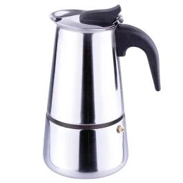 Caffettiera 4 tazze in acciaio inox, induzione, SìChef