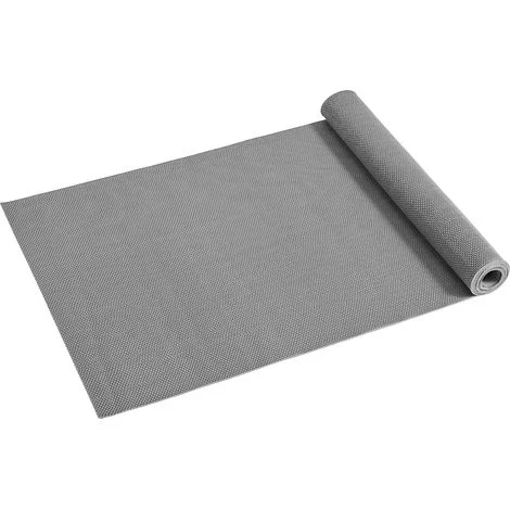 Mophorn Tappeto drenante antiscivolo 90 x 300 cm, ideale per ambienti umidi come piscine, ristoranti e terrazze. Rotolo di tappetino grigliato antifatica per pavimentazioni in aree umide, grigio.