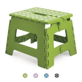 Sgabello richiudibile in plastica PP, Totò Sìordine