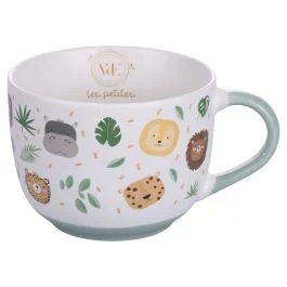 Mug 550 ml in gres, Les Petites Safari