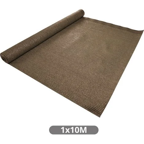 Rete ombreggiante 1x10M Marrone