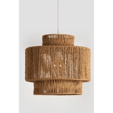 Lampada da soffitto in carta intrecciata Kena SKLUM