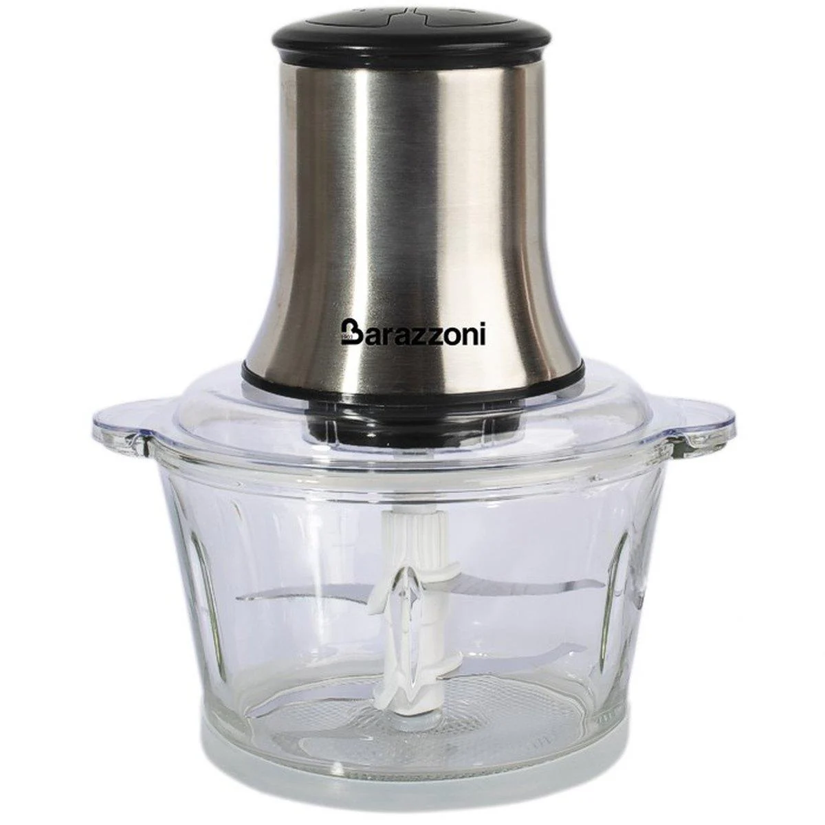 Tritatutto Barazzoni Inox Vetro 500W Lt.1,5
