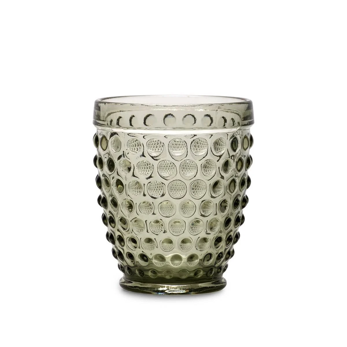 Bicchiere Vetro Singolo Ibiza Grigio ml.300