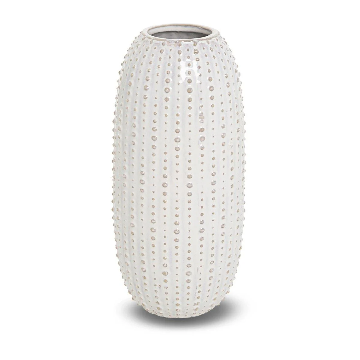 Vaso Ceramica Inti Bianco cm.31
