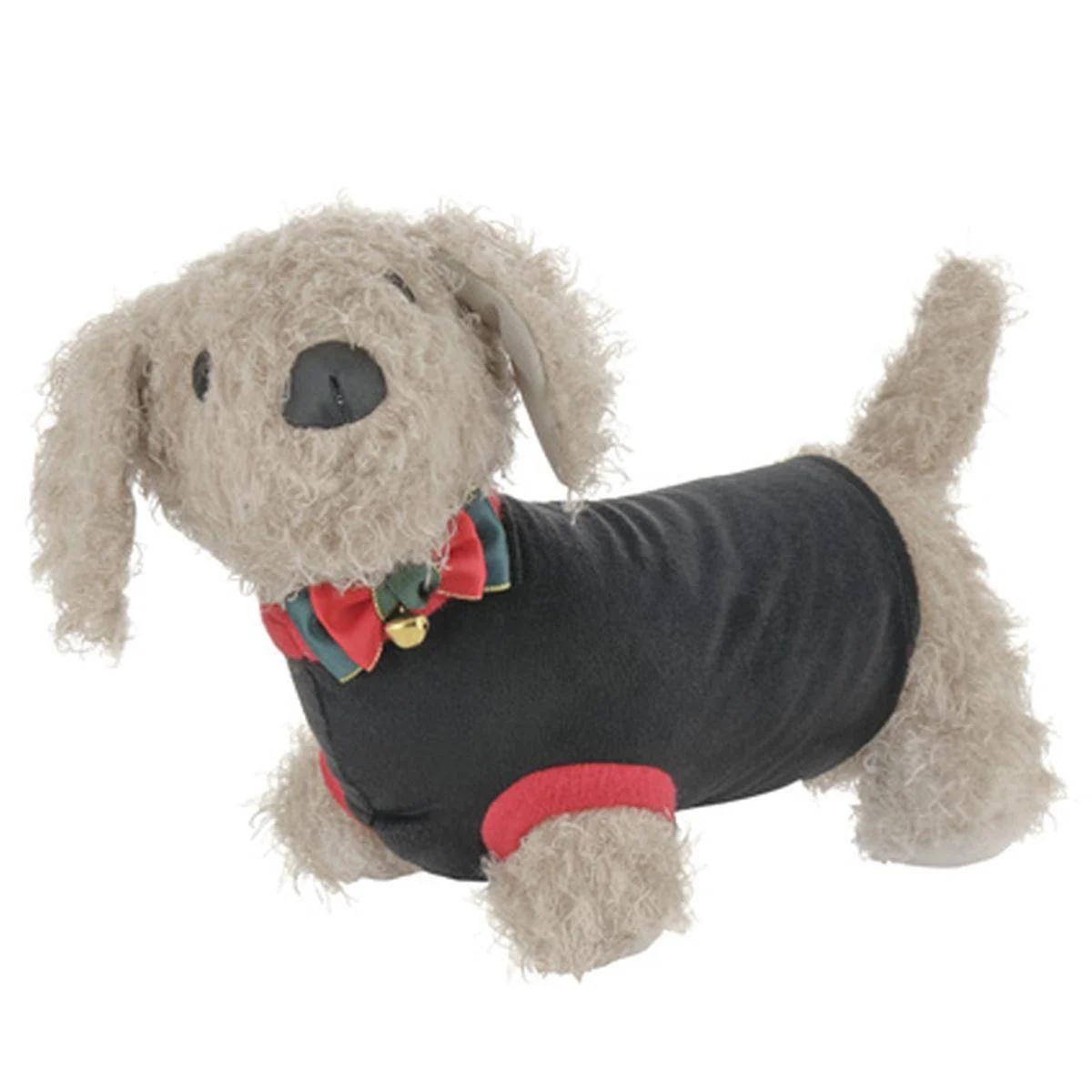 Fermaporta Cane Marrone con Maglioncino cm.34