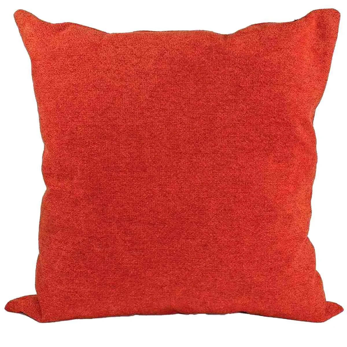 Cuscino Arredo Bouclè Rosso cm.53x53x22