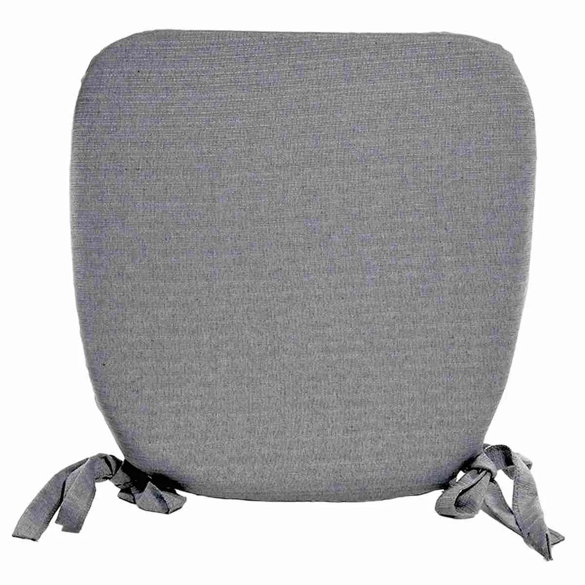 Cuscino Sedia Sagomato Flò Grigio cm.40x39x5