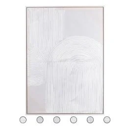 Tela con cornice 50x70 cm, White Sibilla