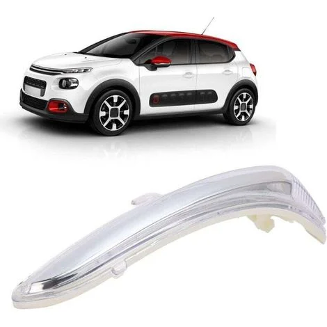 Copertura indicatore di direzione per specchietto retrovisore sinistro, ricambio per Citroen C3 C4 Peugeot 208 2008 9814464880 9814464680 9814464780 98144649