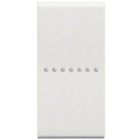 Copritasto comando assiale 1m Bianco Living Light bticino N4916