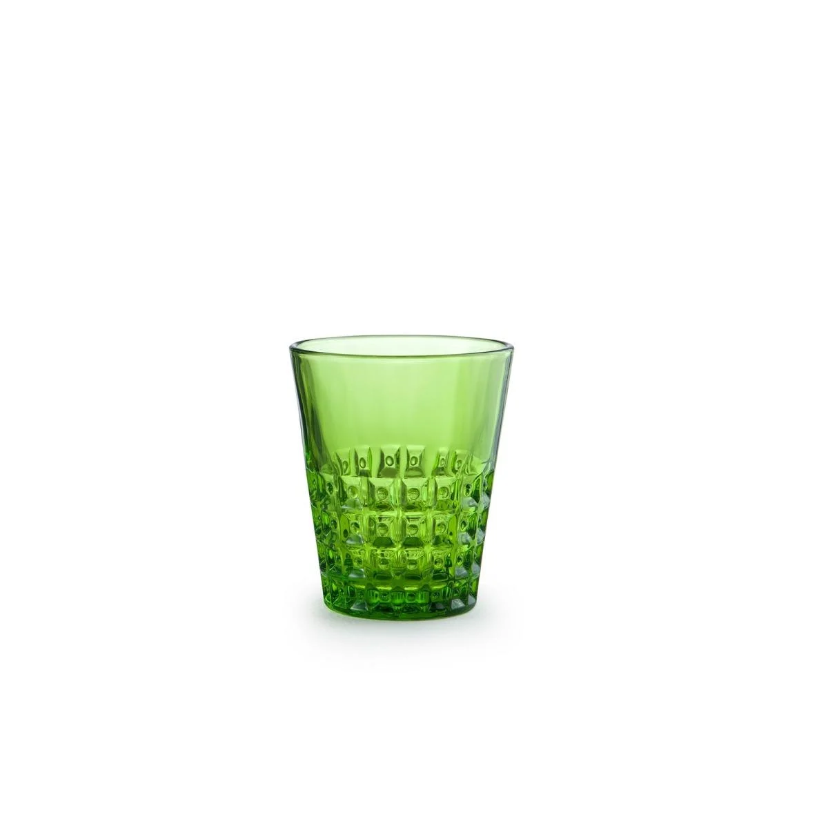 Bicchiere Vetro Singolo Acqua Windsor Verde ml.250