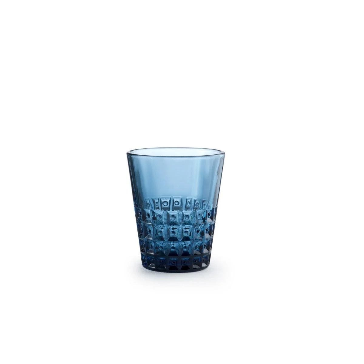 Bicchiere Vetro Singolo Acqua Windsor Blu ml.250