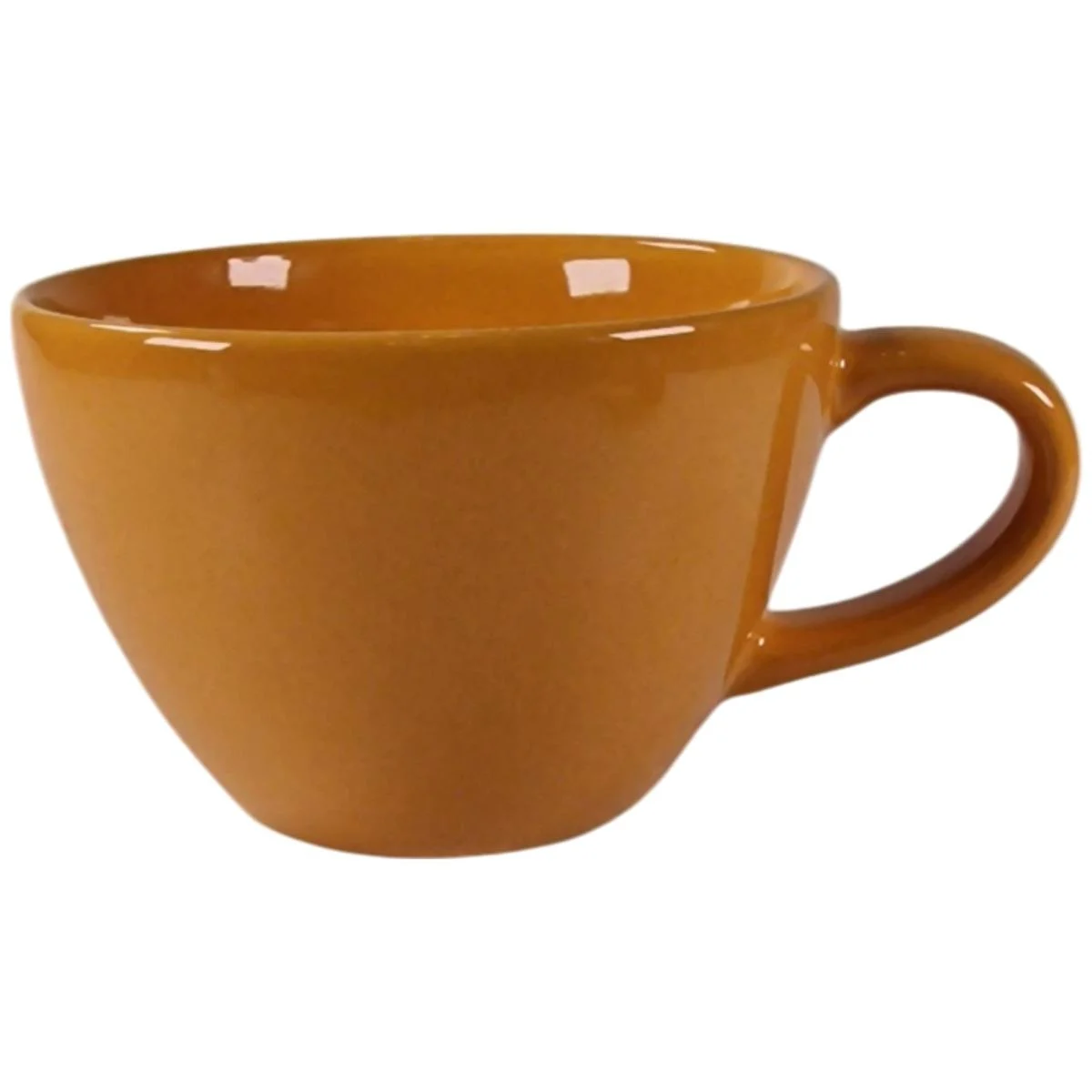 Tazza Colazione Jumbo con Manico Arancione ml.400