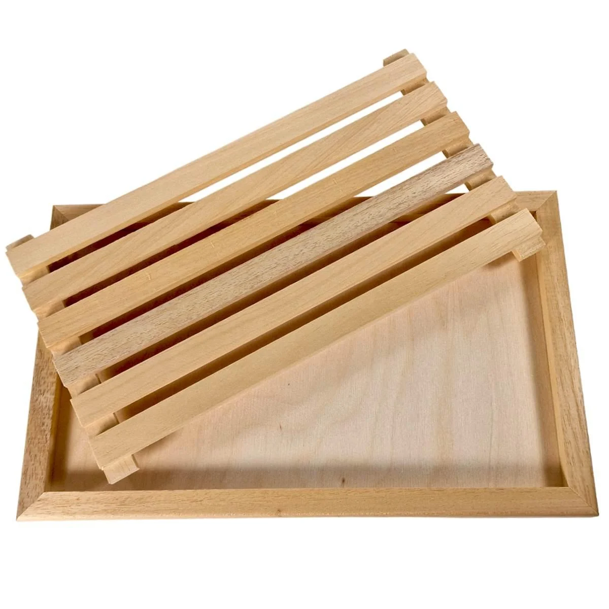 Tagliere Legno Tagliapane con Griglia cm.38