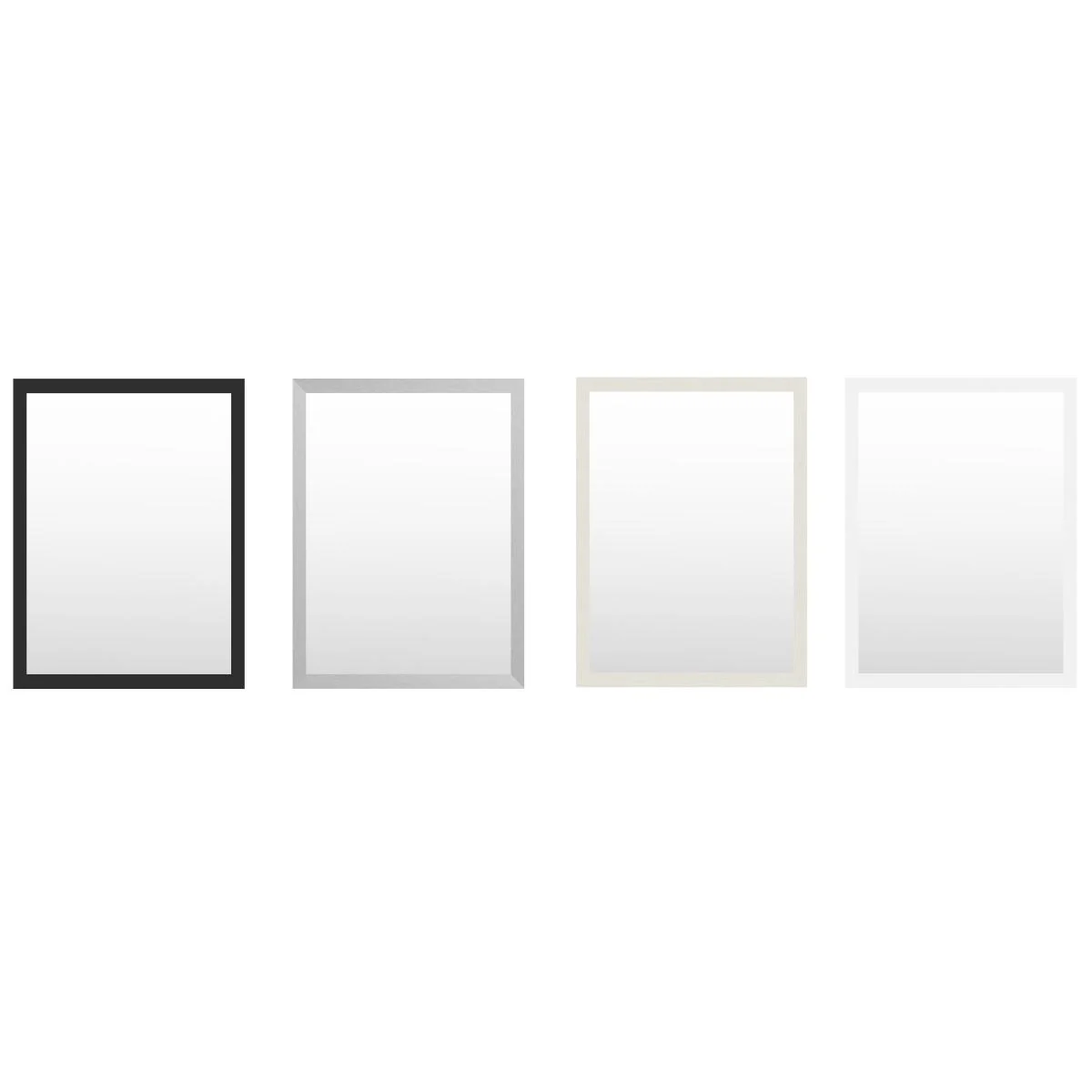 Specchio Da Muro Legno 50x70 4 Color Assortiti
