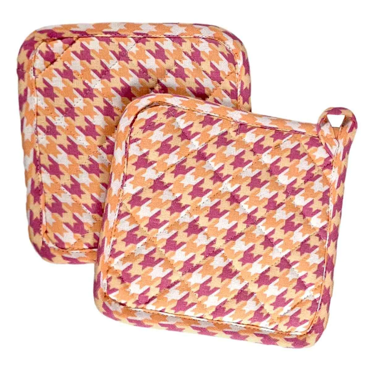 Presina Cotone Fantasia Rosa cm.18 Set pz.2